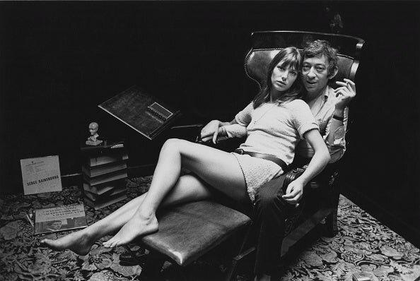 Birkin and Gainsbourg by Reg Lancaster-The Darkroom Society