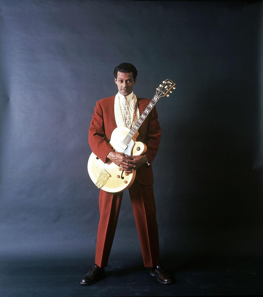 Chuck Berry by Michael Ochs-The Darkroom Society