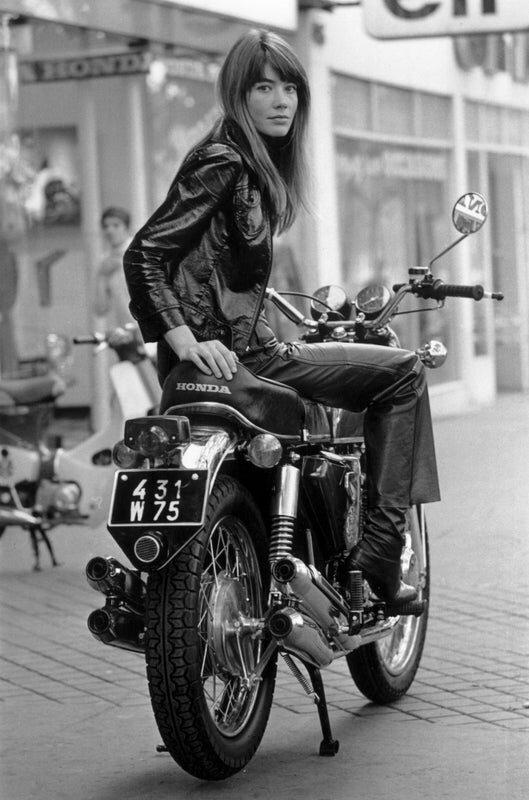 Francoise Hardy by Reg Lancaster-The Darkroom Society