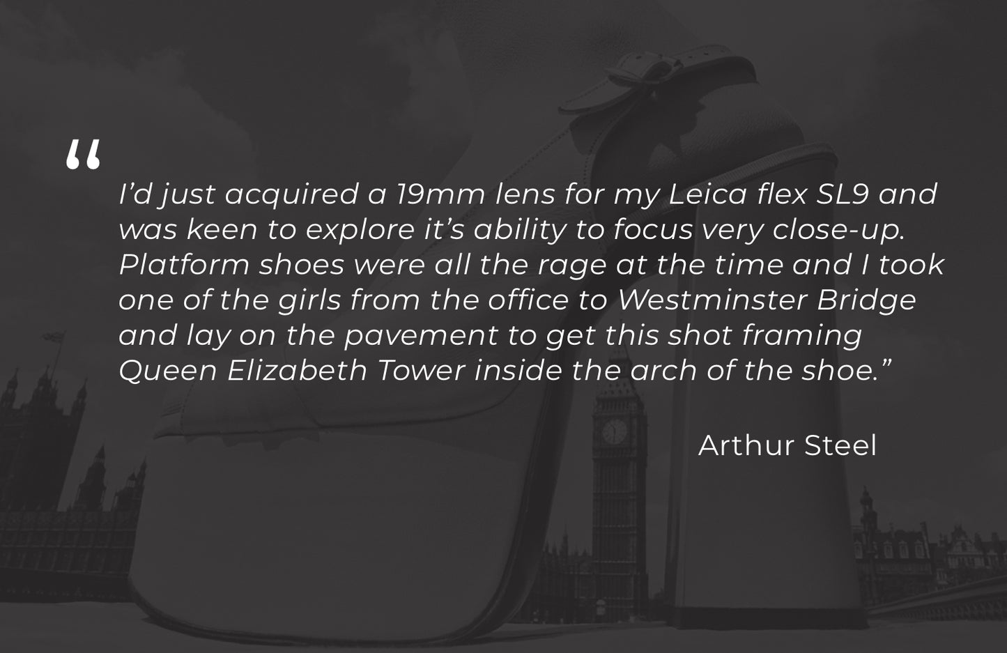 Arthur Steel: Well Heeled-The Darkroom Society