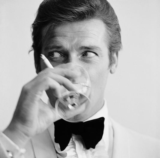 Shaken Not Stirred by Peter Ruck Roger Moore as James Bons photo for sale Getty Images Gallery