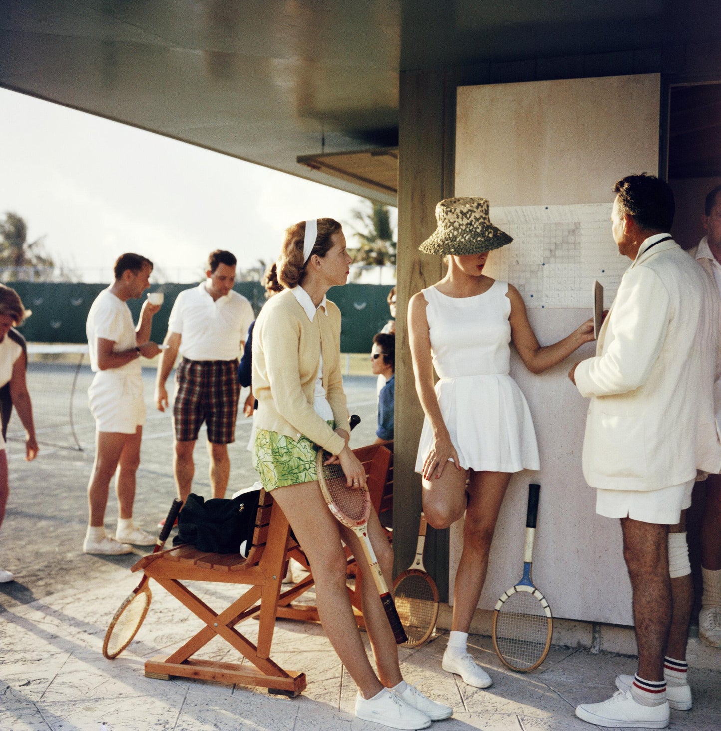 Slim Aarons: Tennis in The Bahamas photo for sale Getty Images Gallery