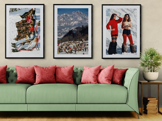 Slim Aarons in the Italian Alps: The Winter Gold Collection - 25% off!