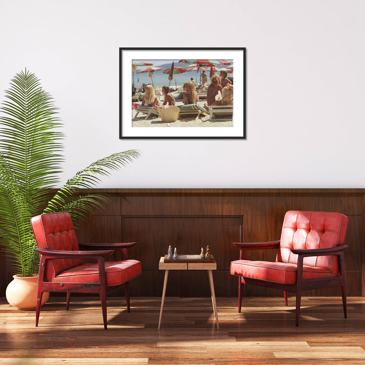 Slim Aarons: Saint-Tropez Beach