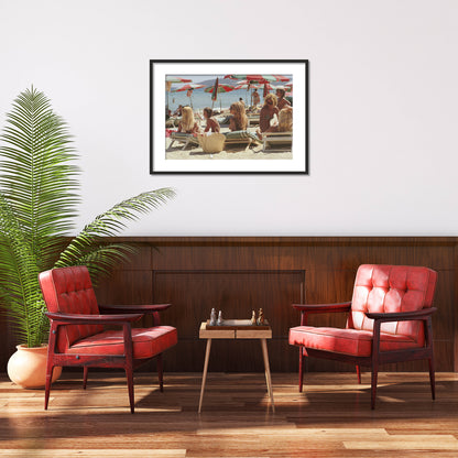 Slim Aarons: Saint-Tropez Beach