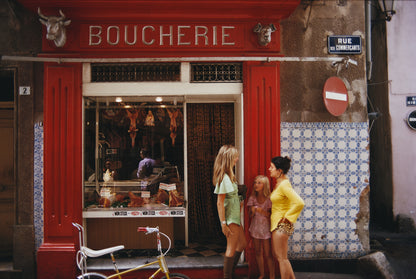 Slim Aarons: Saint-Tropez Boucherie-The Darkroom Society