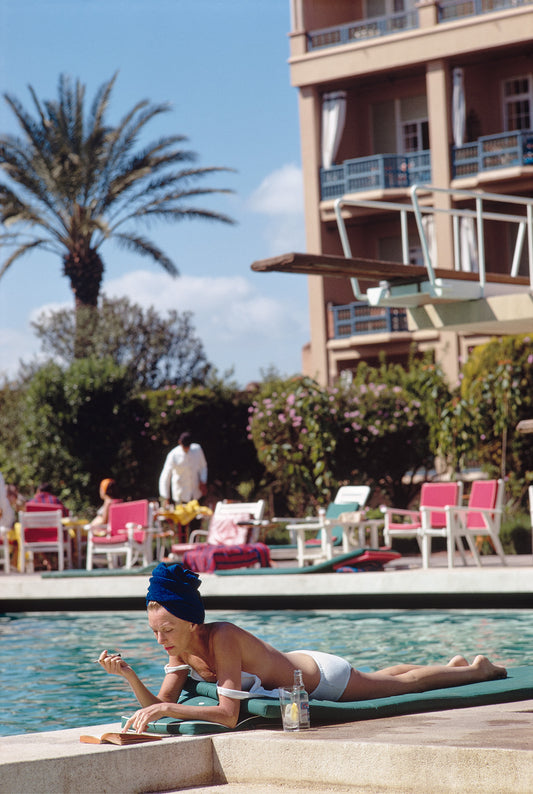 Slim Aarons: Poolside In Marrakesh, Morocco