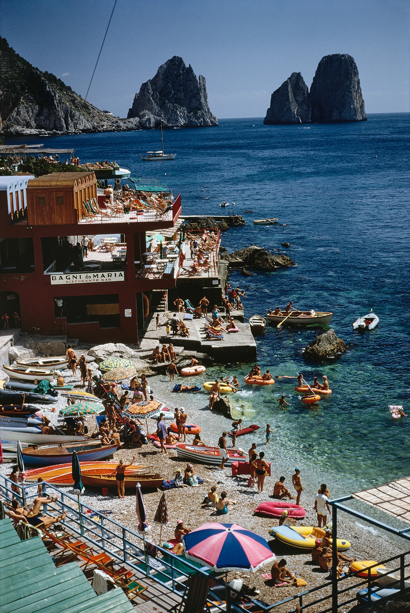Slim Aarons: Marina Piccola, Capri