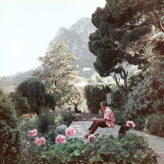 Slim Aarons: Mona Von Bismarck's Residence, Capri