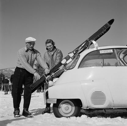 Slim Aarons: New England Skiing