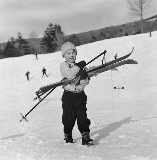 Slim Aarons: New England Skiing