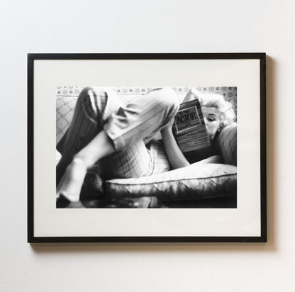 Marilyn Candid Moment by Ed Feingersh