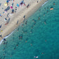 Aerial View of Summer Sea Beach