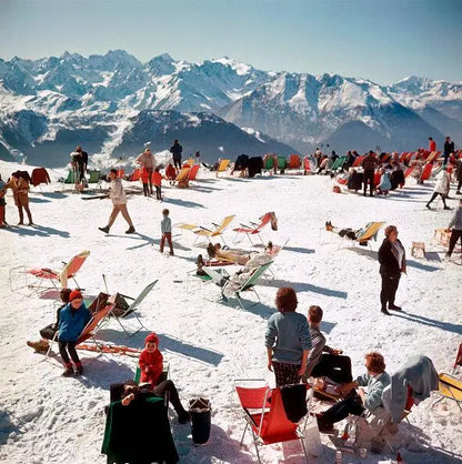 Slim Aarons: Verbier Vacation-The Darkroom Society