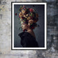 Woman in Floral Headress by Igor Ustynskyy-The Darkroom Society