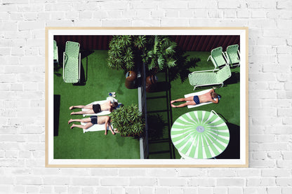 Sunbathing by Alfred Gescheidt-The Darkroom Society