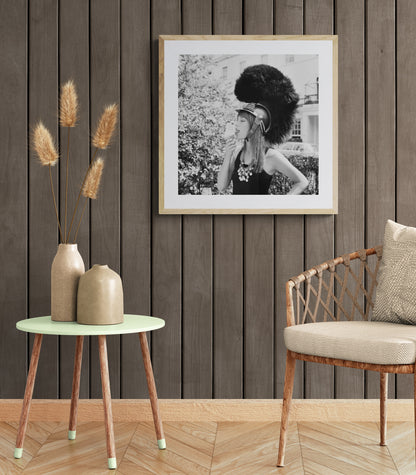 Jane Birkin with Helmet