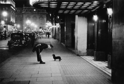 Commissionaire's Dog by Kurt Hutton-The Darkroom Society