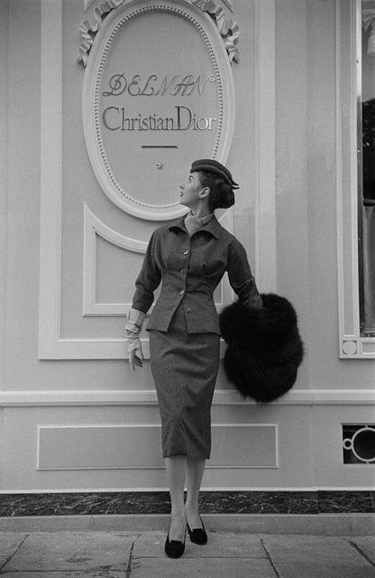 Dior Boutique in Paris by Kurt Hutton-The Darkroom Society