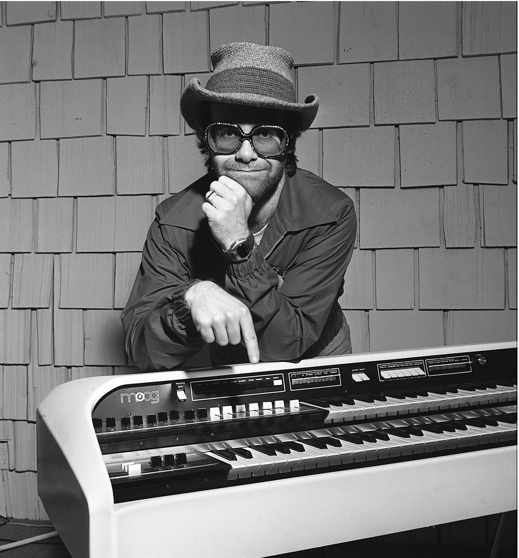 Photograph - James Fortune: Portrait Of Elton John