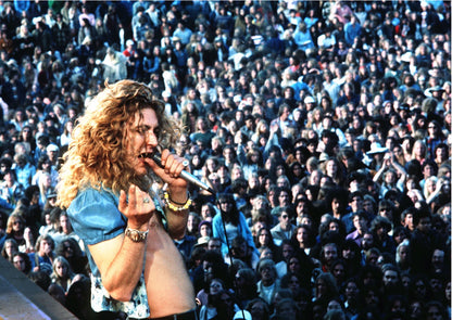 James Fortune: Robert Plant at Kezar-The Darkroom Society