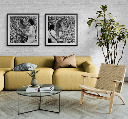 James Fortune: Robert Plant and Jimmy Page-The Darkroom Society