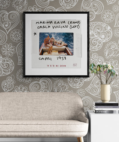 Slim Aarons: Vuccino And Rava - Slide-The Darkroom Society