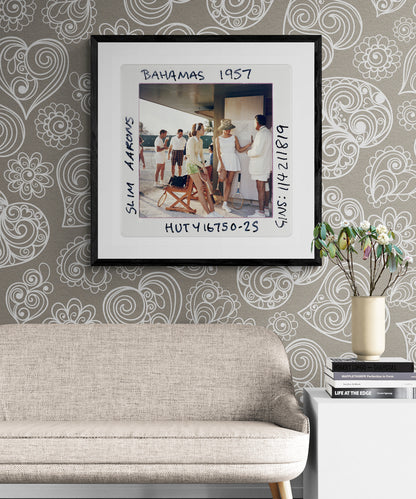 Slim Aarons: Tennis In The Bahamas - Slide-The Darkroom Society