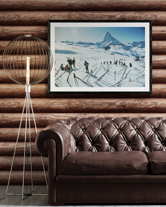 Slim Aarons: Zermatt Skiing