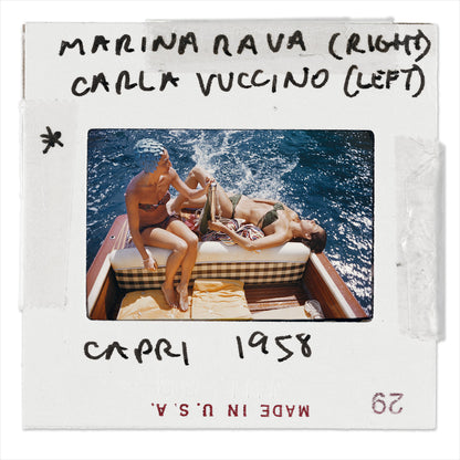 Slim Aarons: Vuccino And Rava - Slide-The Darkroom Society