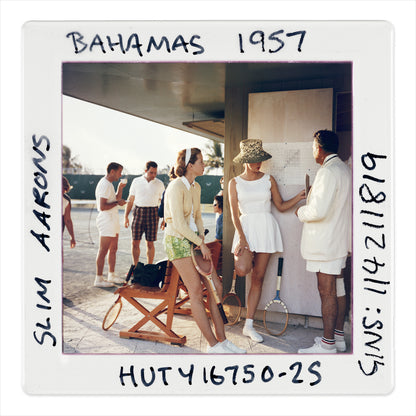 Slim Aarons: Tennis In The Bahamas - Slide-The Darkroom Society