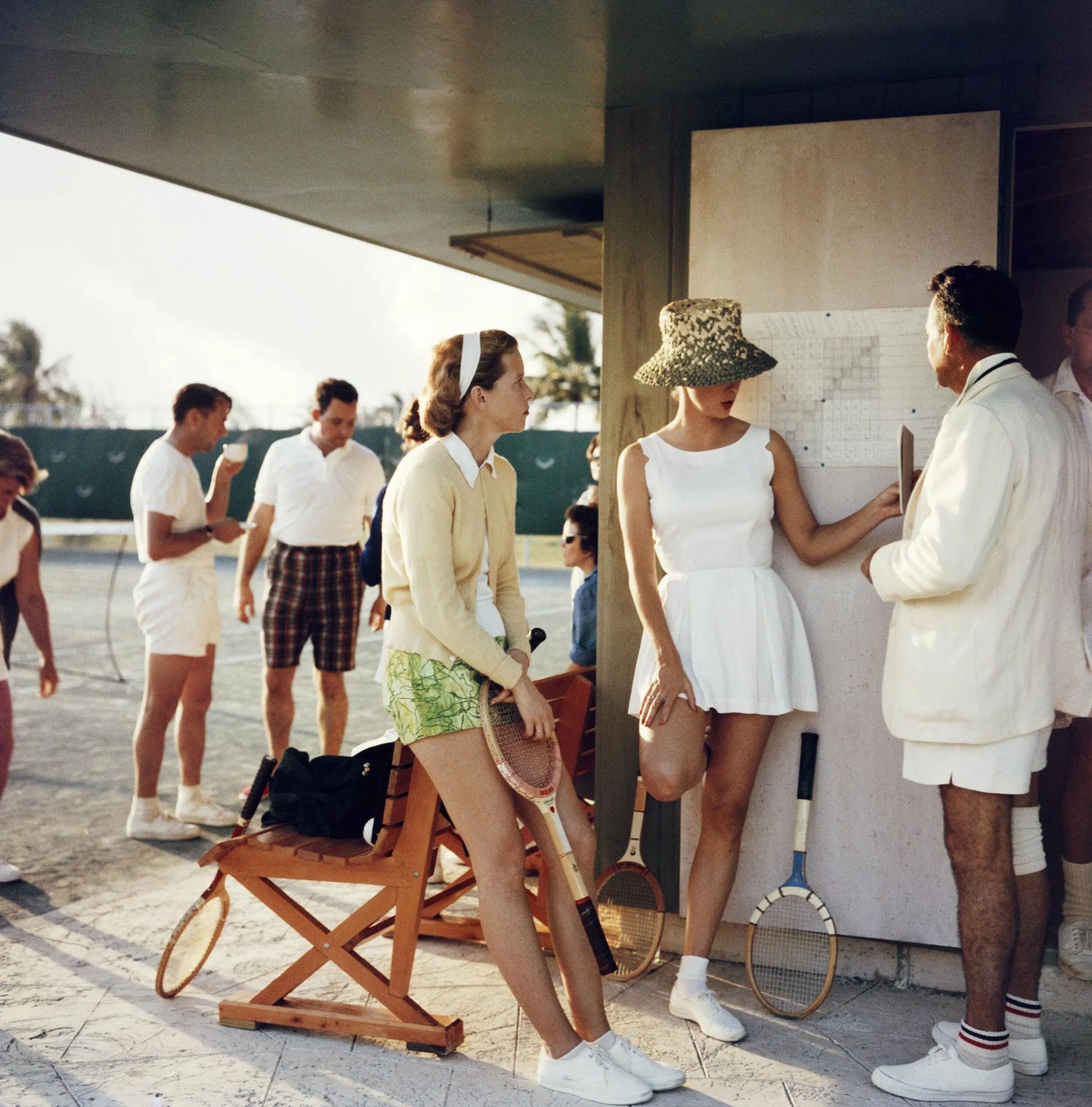 Slim Aarons: Tennis in The Bahamas-The Darkroom Society