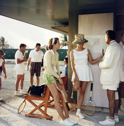 Slim Aarons: Tennis in The Bahamas-The Darkroom Society
