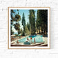 Slim Aarons: Pool at Lake Tahoe-The Darkroom Society