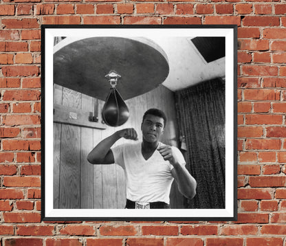 Ali In Training by Harry Benson-The Darkroom Society