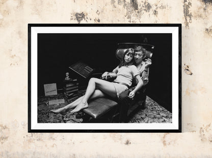 Birkin and Gainsbourg by Reg Lancaster-The Darkroom Society