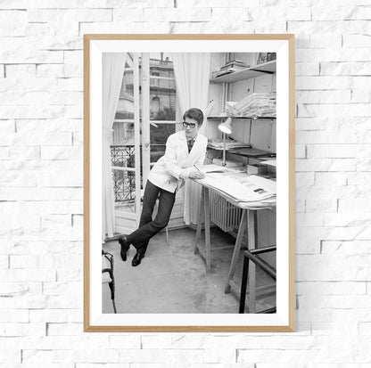 Yves Saint Laurent by Reg Lancaster-The Darkroom Society