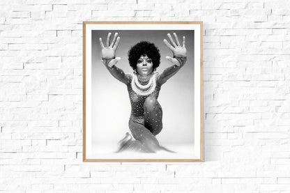 Diana Ross Portrait-The Darkroom Society