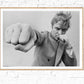 Michael Caine Throwing a Punch by Stephan C. Archetti-The Darkroom Society