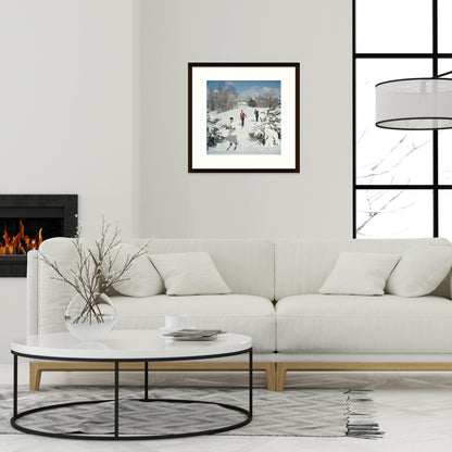 Slim Aarons: Skiing Waiters-The Darkroom Society