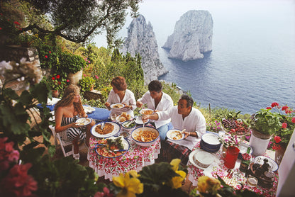 Slim Aarons: Dining Al Fresco-The Darkroom Society