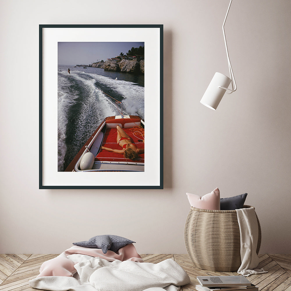 Framed Slim Aarons: Leisure in Antibes, Hotel du Cap-Eden-Roc photo for sale Getty Images Gallery