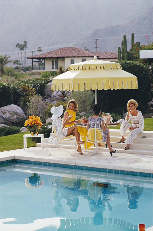 Slim Aarons: Nelda and Friends Poolside photo for sale Getty Images Gallery