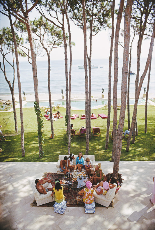 Slim Aarons: Marbella House Party photo for sale Getty Images Gallery
