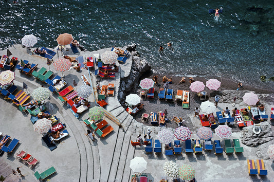 Slim Aarons: Positano Beach Amalfi Coastphoto for sale Getty Images Gallery