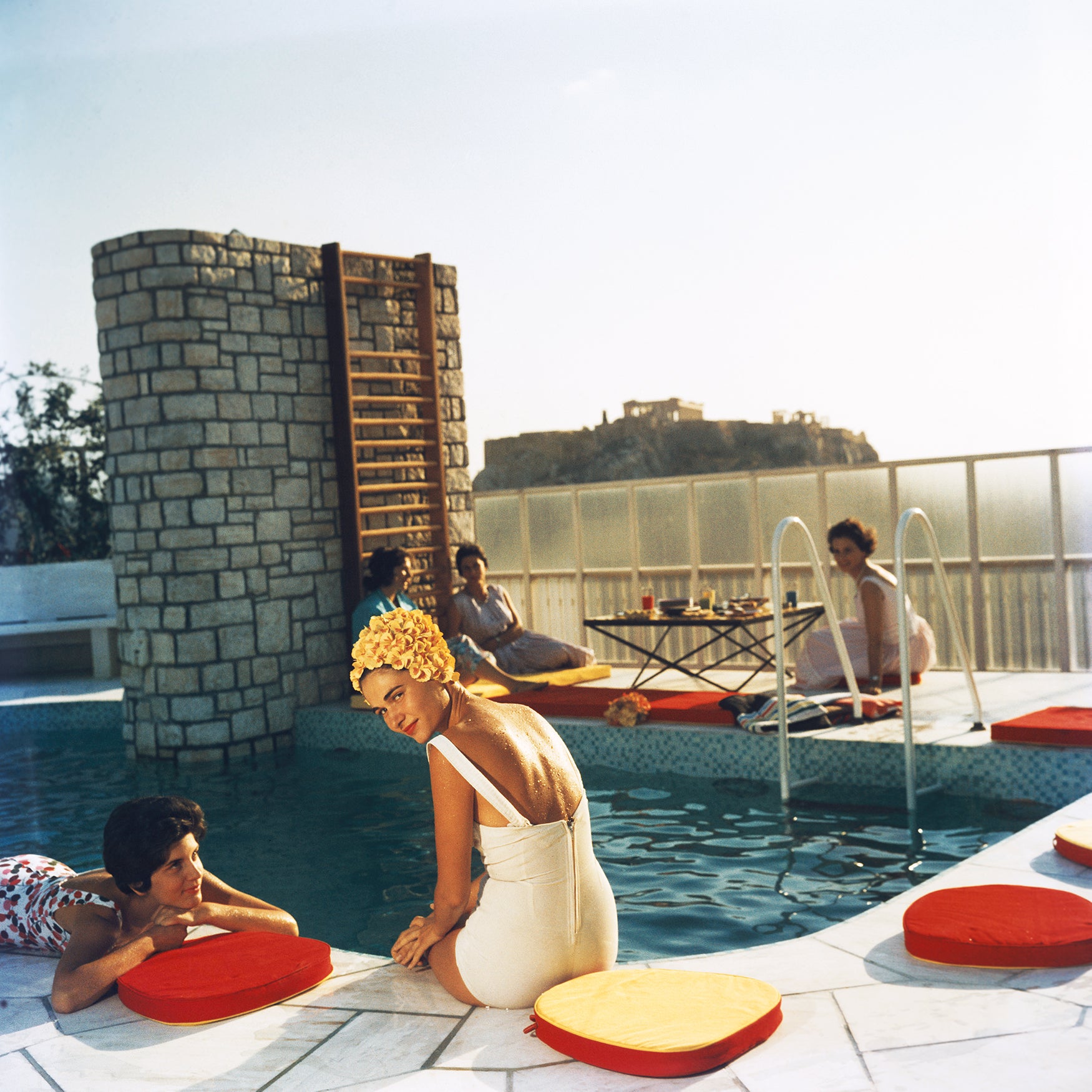 Slim Aarons: Penthouse Pool photo for sale Getty Images Gallery