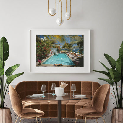 Slim Aarons: Pool at Las Hadas-The Darkroom Society