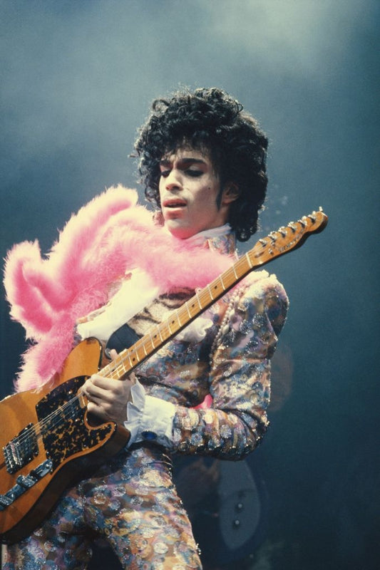 Prince performs live photo by Michael Montfort/Michael Ochs Archives/Getty Images)