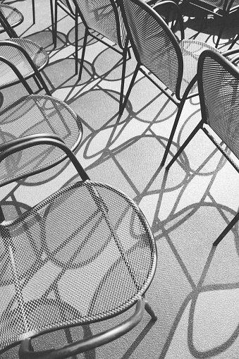 Chairs and Shadows by Michelle Gibson
