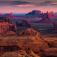 Hunts Mesa in Monument Valley, Arizona by Bill Vorasate